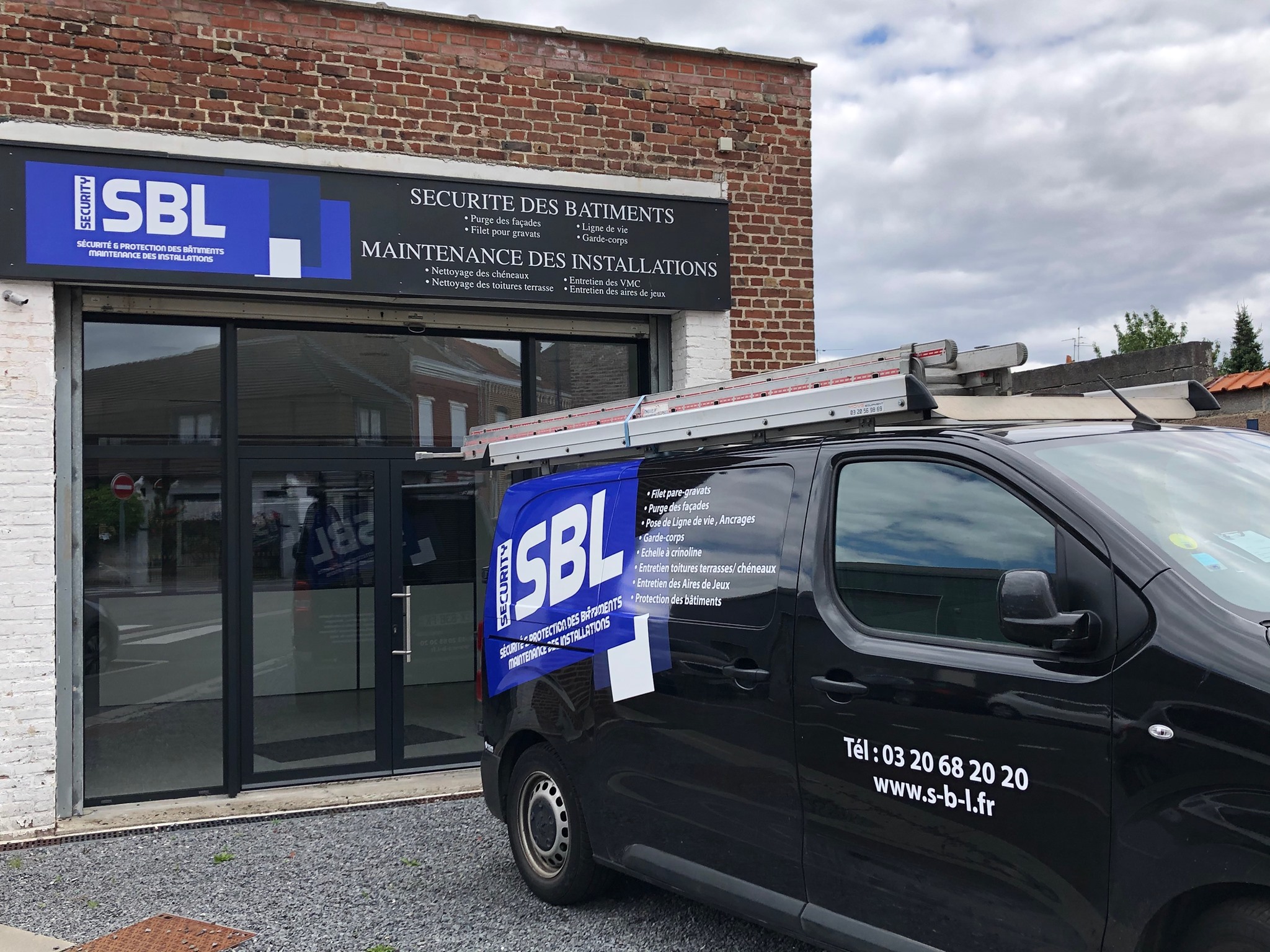 Siège social SBL Security — 18 rue de la gare, 59840 Pérenchies